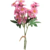 BOUQUET MARGUERITE ARTIFICIELLE 26CM ROSE