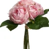 BOUQUET 9 ROSES ANCIENNES ARTIFICIELLES 30CM