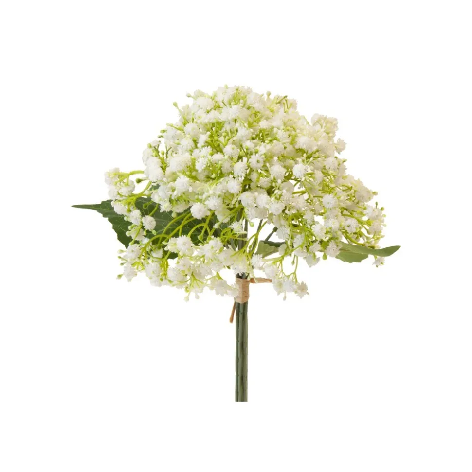 BOUQUET 7 TIGES GYPSOPHILE ARTIFICIEL 32CM BLANC