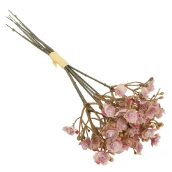 BOUQUET 6 TIGES GYPSOPHILE ARTIFICIEL 24CM LILAS
