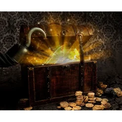 BOURSE MONNAIE DE PIRATE