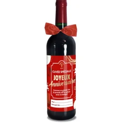 BOUTEILLE VIN BORDEAUX HUMORISTIQUE