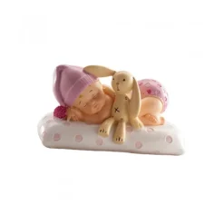 BÂPTEME FILLE AVEC PELUCHE