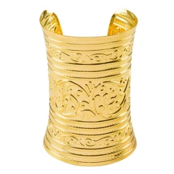 BRACELET ÉGYPTIEN REINE DU NIL DORÉ