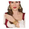 BRACELET MÉTAL OR TZIGANE BOHÉMIENNE FEMME