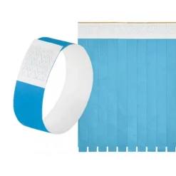 50 BRACELETS IDENTIFICATION INDÉCHIRABLES BLEUS