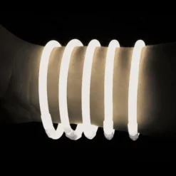 100 BRACELETS LUMINEUX BLANCS