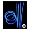 100 BRACELETS LUMINEUX BLEUS