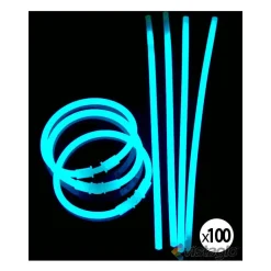 100 BRACELETS LUMINEUX TURQUOISES