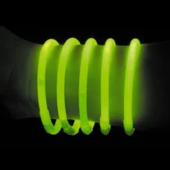 100 BRACELETS LUMINEUX VERTS