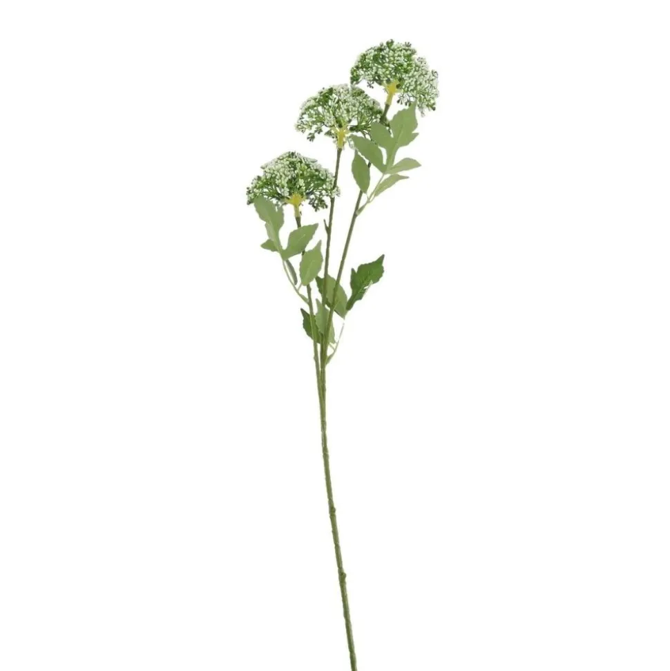 BRANCHE SUREAU ARTIFICIEL 3 TÊTES FLEUR 76CM VERT