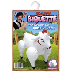 BREBIS GONFLABLE 41X30X68CM BLANC