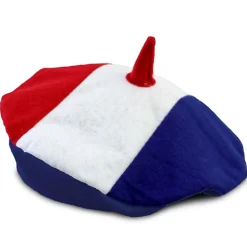 BÉRET POLYESTER COCORICO FRANCE SUPPORTER ADULTE