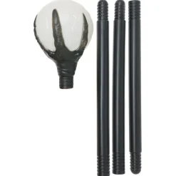 BÂTON SORCIER JOUET DÉMONTABLE BOULE CRISTAL 1M