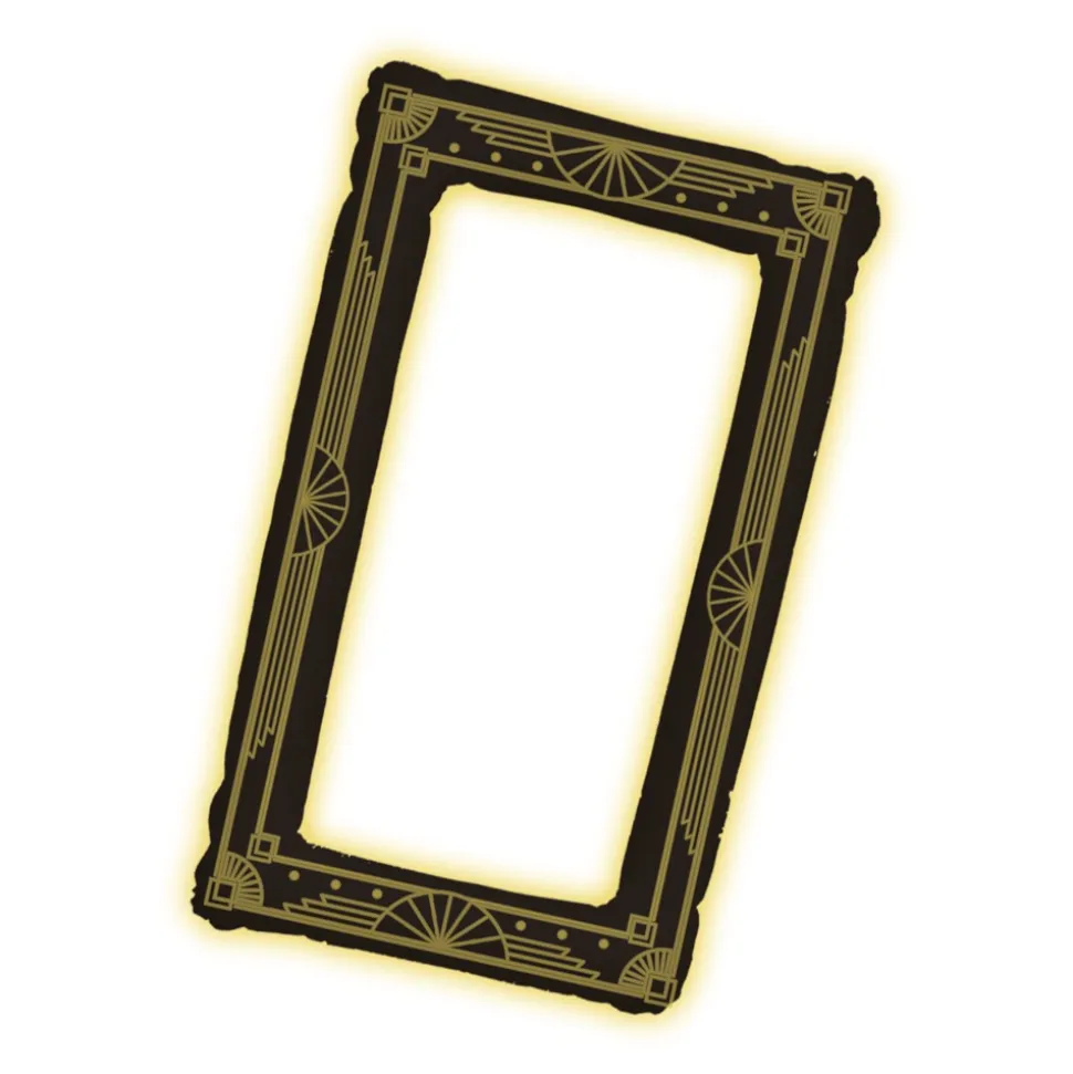 CADRE GONFLABLE PHOTOBOOTH GATSBY 70X110CM NOIR