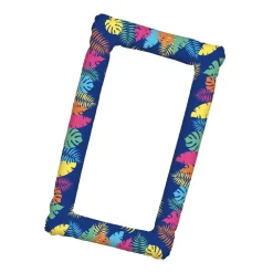 CADRE GONFLABLE PHOTOBOOTH TROPICAL 70X110CM BLEU