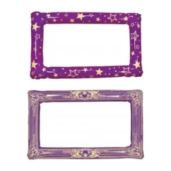 CADRE GONFLABLE PHOTOBOOTH 70X110CM VIOLET
