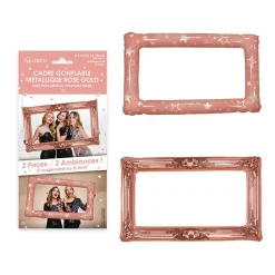 CADRE PHOTOBOOTH GONFLABLE ROSE GOLD