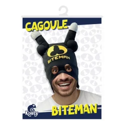 CAGOULE HUMOUR BITMAN NOIR ADULTE