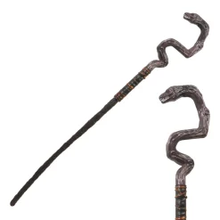 CANNE PVC DÉMONTABLE POMMEAU SERPENT FORÊT 112CM