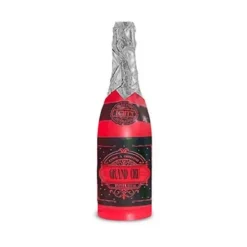 CANON À CONFETTIS BOUTEILLE ANNIVERSAIRE 40CM ROUGE