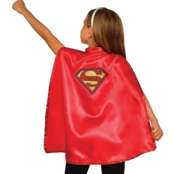 CAPE + SERRE-TÊTE SUPERGIRL ENFANT