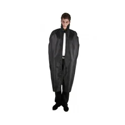 CAPE TAFFETAS ADULTE 127CM NOIR