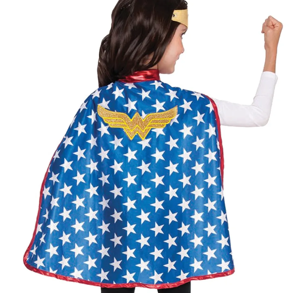 CAPE + TIARE WONDER WOMAN ENFANT