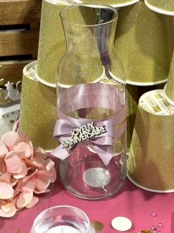 CARAFE VASE VERRE 70CL TRANSPARENT