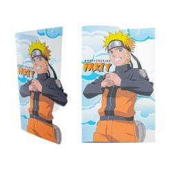 8 CARTONS INVITATION NARUTO SHIPPUDEN 16X10CM