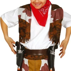 CARTOUCHIÈRE DOUBLE AVEC 2 PISTOLETS ENFANT