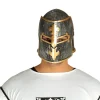 CASQUE CAVALIER MÉDIÉVAL