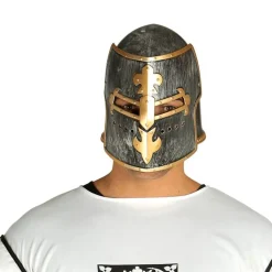 CASQUE CAVALIER MÉDIÉVAL