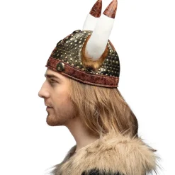 CASQUE À CORNES GUERRIER VIKING HARALD ADULTE