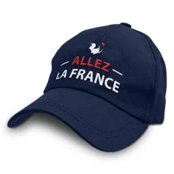 CASQUETTE BLEUE COCORICO FRANCE SUPPORTER ADULTE