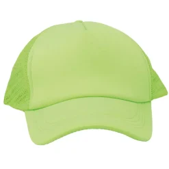 CASQUETTE CAMIONNEUR ANNÉES 80 VERT FLUO ADULTE