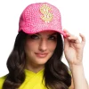 CASQUETTE CAMIONNEUR ROSE DOLLARS OR ADULTE