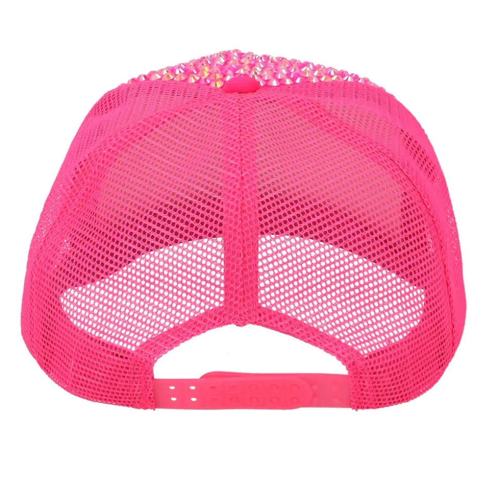 CASQUETTE CAMIONNEUR ROSE DOLLARS OR ADULTE