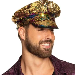 CASQUETTE CAPITAINE RAINBOW RÉVERSIBLE