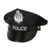 CASQUETTE NOIRE OFFICIER DE POLICE ADULTE