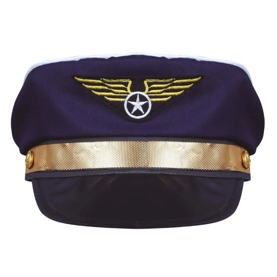 CASQUETTE PILOTE LIGNE AVION ENFANT