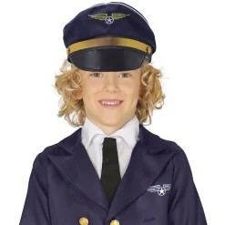 CASQUETTE PILOTE LIGNE AVION ENFANT