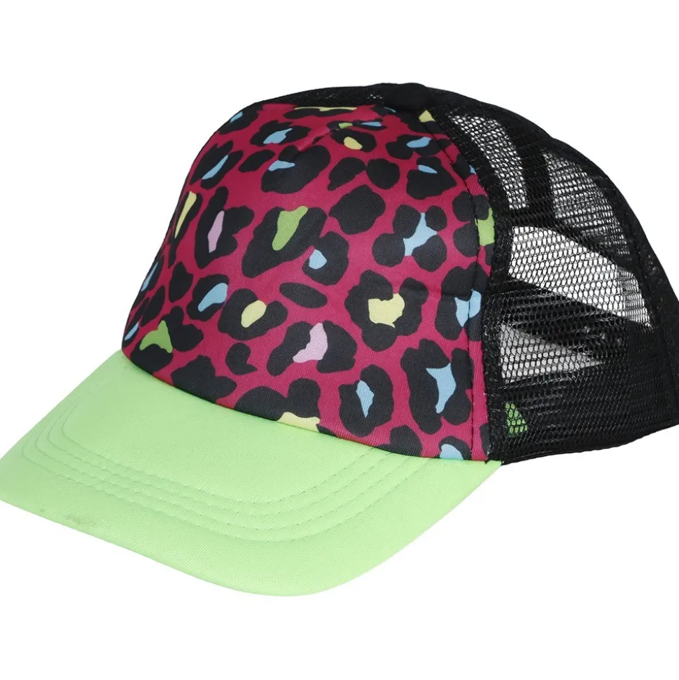 CASQUETTE TRUCK ANIMAL LÉOPARD MULTICOLORE FEMME