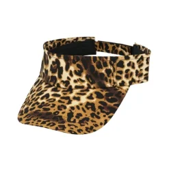 CASQUETTE VISIÈRE IMPRIMÉ PEAU LÉOPARD ADULTE