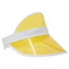 CASQUETTE VISIÈRE JAUNE ADULTE
