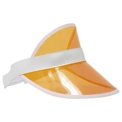 CASQUETTE VISIÈRE ORANGE ADULTE
