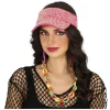 CASQUETTE VISIÈRE POLYESTER FUCHSIA STRASS ADULTE