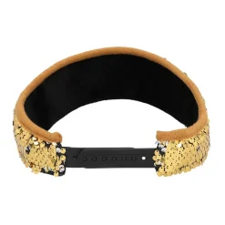 CASQUETTE VISIÈRE SEQUINS OR ADULTE