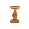 CHANDELIER BAROQUE VELOURS CAMEL 17X10.5CM