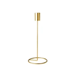 CHANDELIER DESIGN MÉTAL FILAIRE Ø9.5CM 23CM OR
